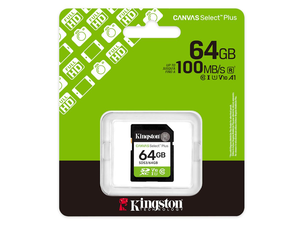 SD kartica KINGSTON Canvas Select Plus Gen3 64GB (SDXC, 100MB/s, C10, UHS-I U1, V10)-4